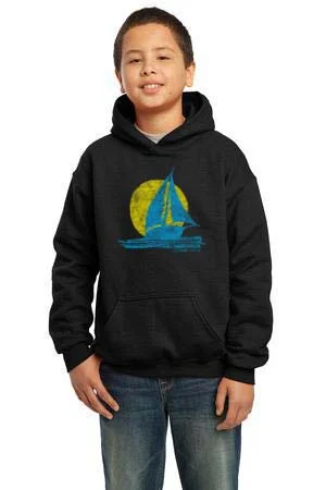 Camping hiking gear finds-Mountain Camp Sunset Hoodie