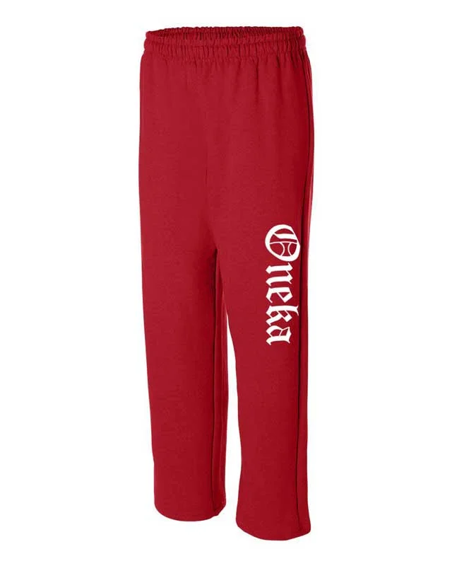 Camping hiking trail kick-Oneka Open Bottom Sweatpants