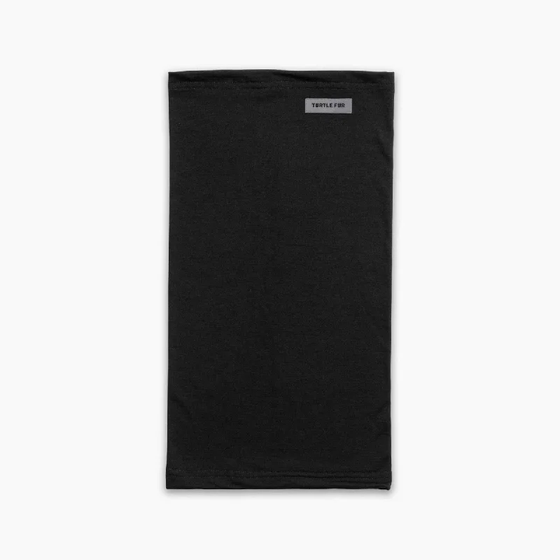 Camping hiking trail burst-Carefree Superfine Merino Wool Tube - Black