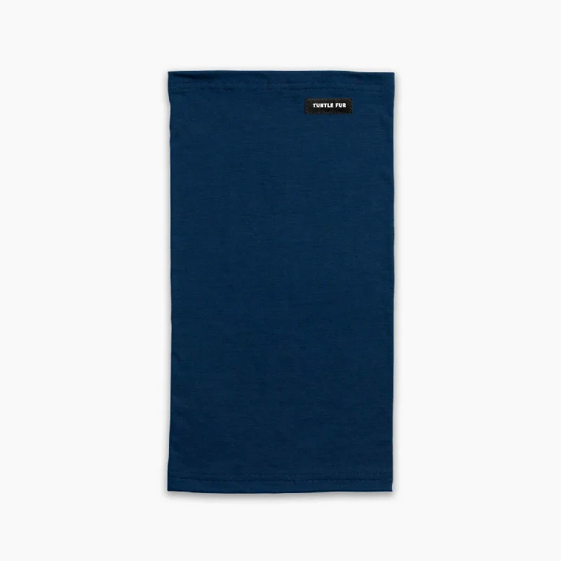 Camping hiking gear wave-Carefree Superfine Merino Wool Tube - Navy