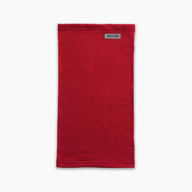 Camping hiking trail soar-Carefree Superfine Merino Wool Tube - Red Sky