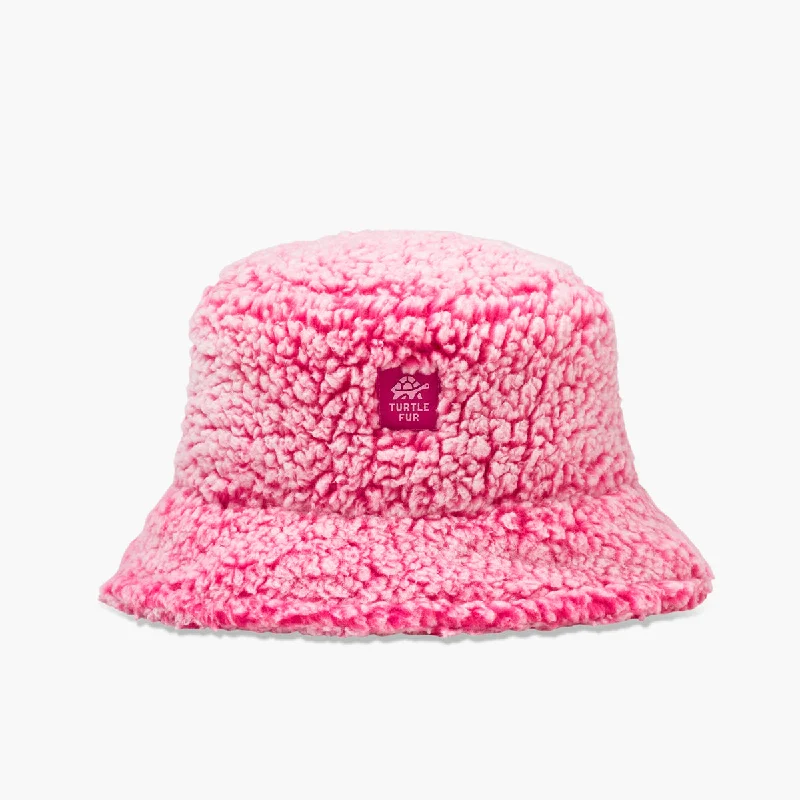 Camping hiking outdoor shine-Kids' Comfort Lush Stomp Bucket Hat - Luscious Pink