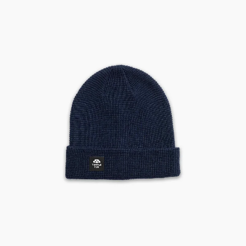 Camping hiking nature renewal-Merino Wool Homer Watch Cap - Navy