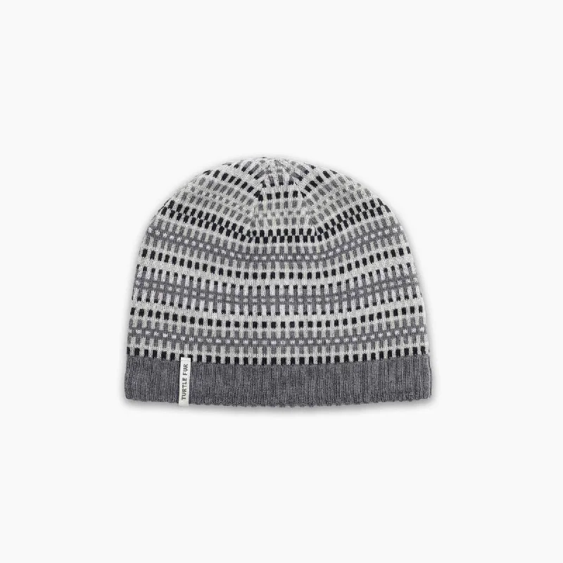 Camping hiking gear simplicity-Merino Wool Lloyd Beanie - Gray