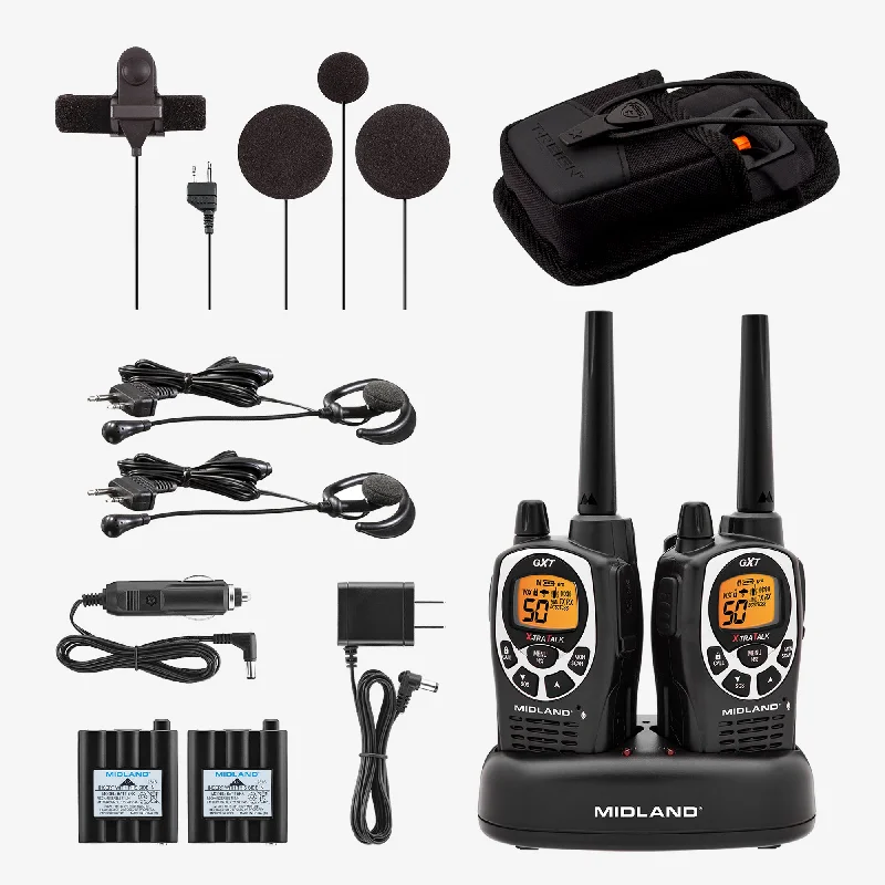 Camping hiking nature shine-GXT GMRS Action Sports Helmet Communication Bundle - COMMKITVPG